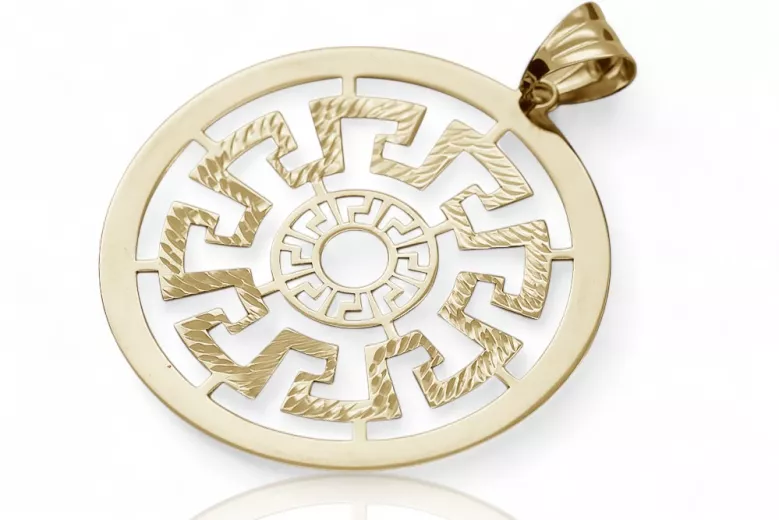 Gold pendant ★ zlotychlopak.pl ★ Gold sample 585 333 low price
