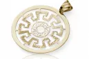 Gold pendant ★ zlotychlopak.pl ★ Gold sample 585 333 low price