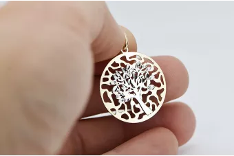 Золота кулон ★ Zlotychlopak.pl ★ Золота пробка 585 333 низька ціна