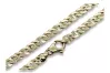 IItalian yellow 14k 585 gold solid Guccistyle chain cc048y