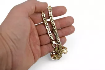 Russian rose Soviet gold chain