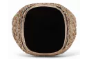 Ruso rosa de oro soviético joyería hombre anillo letrero