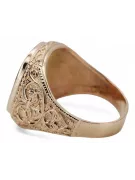 Ruso rosa de oro soviético joyería hombre anillo letrero