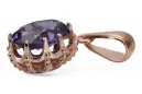 Silver 925 pendant with alexandrite vpc008s Russian Soviet Vintage style