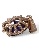 Silver 925 pendant with alexandrite vpc008s Russian Soviet Vintage style