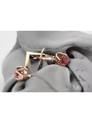 Earrings Vintage Ruby Original Vintage 14K Rose Gold vec005r