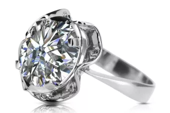 Винтидж крафт Пръстен Настройка Оригинално ретро 14k розово злато vrc206r