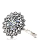 Anneau Réglage Or rose 14 carats vintage d'origine Bijoux vintage crc012r