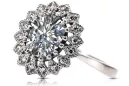 Anneau Réglage Or rose 14 carats vintage d'origine Bijoux vintage crc012r