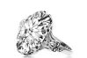 Ring Vintage Setting Original Vintage 14K Rose Gold vrc058r
