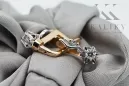 Earrings Vintage Jewlery Zircon Original Vintage 14K Rose White Gold vec150r