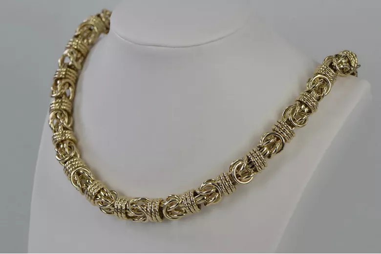 Yellow rose gold chain ★ russiangold.com ★ Gold 585 333 Low price