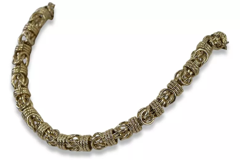 Yellow rose gold chain ★ russiangold.com ★ Gold 585 333 Low price
