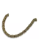 Yellow rose gold chain ★ russiangold.com ★ Gold 585 333 Low price