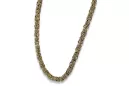 Yellow rose gold chain ★ russiangold.com ★ Gold 585 333 Low price
