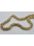 Yellow rose gold chain ★ russiangold.com ★ Gold 585 333 Low price
