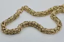 Yellow rose gold chain ★ russiangold.com ★ Gold 585 333 Low price