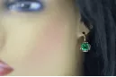Σκουλαρίκια Emerald Original Vintage προϊόν ροζ χρυσό 14k Vintage vec029r