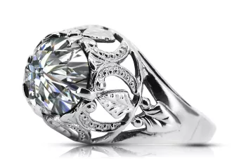 Ring Einstellung Originales Vintage-Roségold aus 14 Karat Vintage Schmuck vrc080r