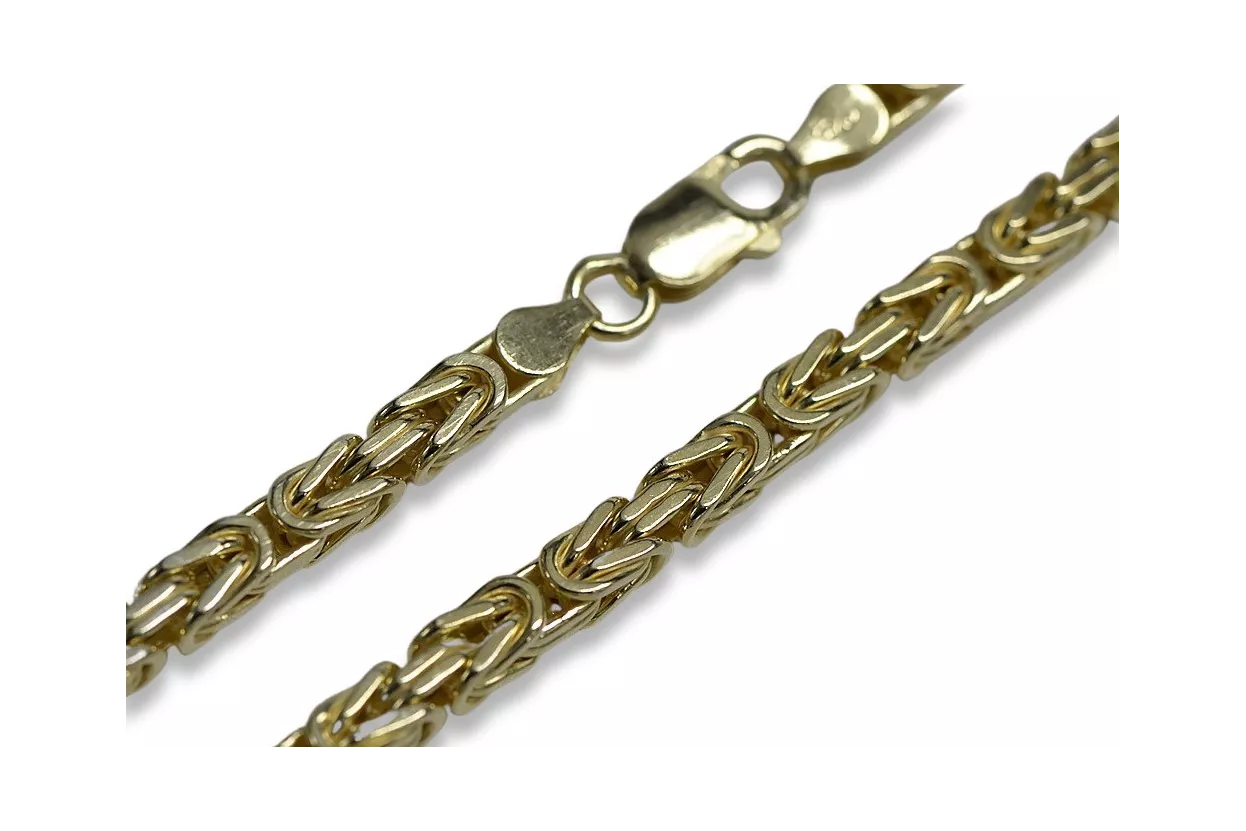 Жовта рожева золота ланцюжок ★ russiangold.com ★ Золото 585 333 Низька ціна