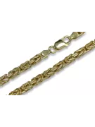 Yellow rose gold chain ★ russiangold.com ★ Gold 585 333 Low price