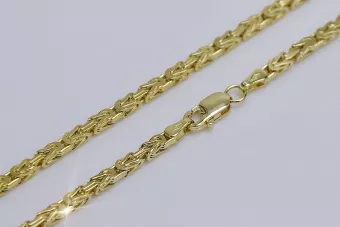 Yellow rose gold chain ★ russiangold.com ★ Gold 585 333 Low price