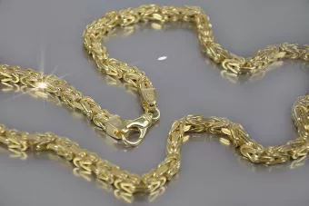 Lanțul ★ galben de aur a crescut russiangold.com ★ Aur 585 333 Preț scăzut