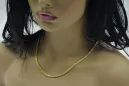 Yellow rose gold chain ★ russiangold.com ★ Gold 585 333 Low price