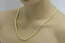 Yellow rose gold chain ★ russiangold.com ★ Gold 585 333 Low price