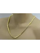 Yellow rose gold chain ★ russiangold.com ★ Gold 585 333 Low price