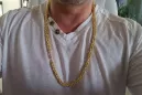 Yellow rose gold chain ★ russiangold.com ★ Gold 585 333 Low price
