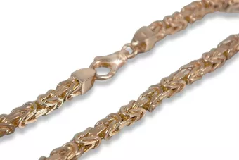 Lanțul ★ galben de aur a crescut russiangold.com ★ Aur 585 333 Preț scăzut