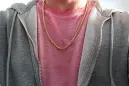 Yellow rose gold chain ★ russiangold.com ★ Gold 585 333 Low price