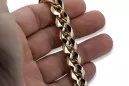 Yellow rose gold bracelet ★ russiangold.com ★ Gold 585 333 Low price