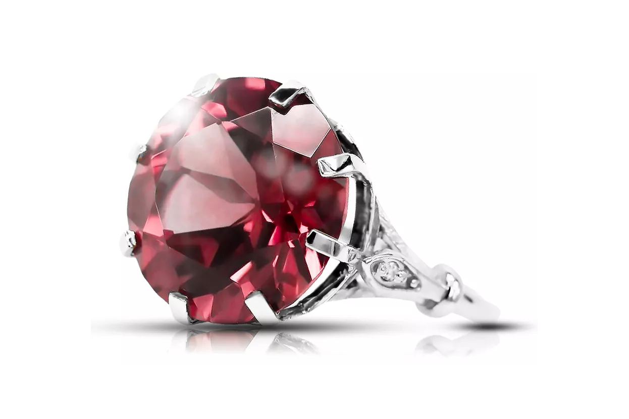 Ring Vintage Ruby Sterling silver 925 vrc073s Ring Vintage Ruby Sterling silver 925 vrc073s