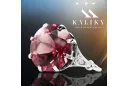 Ring Vintage Ruby Sterling silver 925 vrc073s
