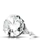 Ring Zircon Sterling silver 925 Vintage style vrc073s