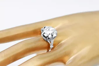 Ring Vintage Handwerk Zirkon Sterling Silber 925 vrc073s