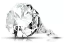 Ring Setting Sterling silver 925 Vintage style vrc073s