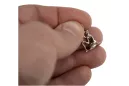 Rose rose russe soviétique 14k 585 or URSS Verseau zodiac vzp004