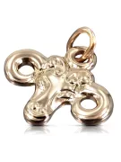 Rose Vintage 14k rose gold 585 Aries pendant vzp008
