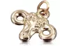 Rose Vintage 14k rose gold 585 Aries pendant vzp008