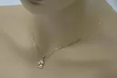 Rose Vintage 14k rose gold 585 Aries pendant Lady zodiac pendant vzp011
