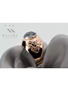 Russian Soviet rose 14k 585 gold Alexandrite Ruby Emerald Sapphire Zircon ring  vrc078