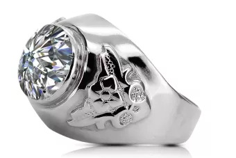 Vintage Anneau Réglage Or rose 14 carats vintage d'origine vrc078r