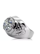 Vintage Anneau Réglage Or rose 14 carats vintage d'origine vrc078r