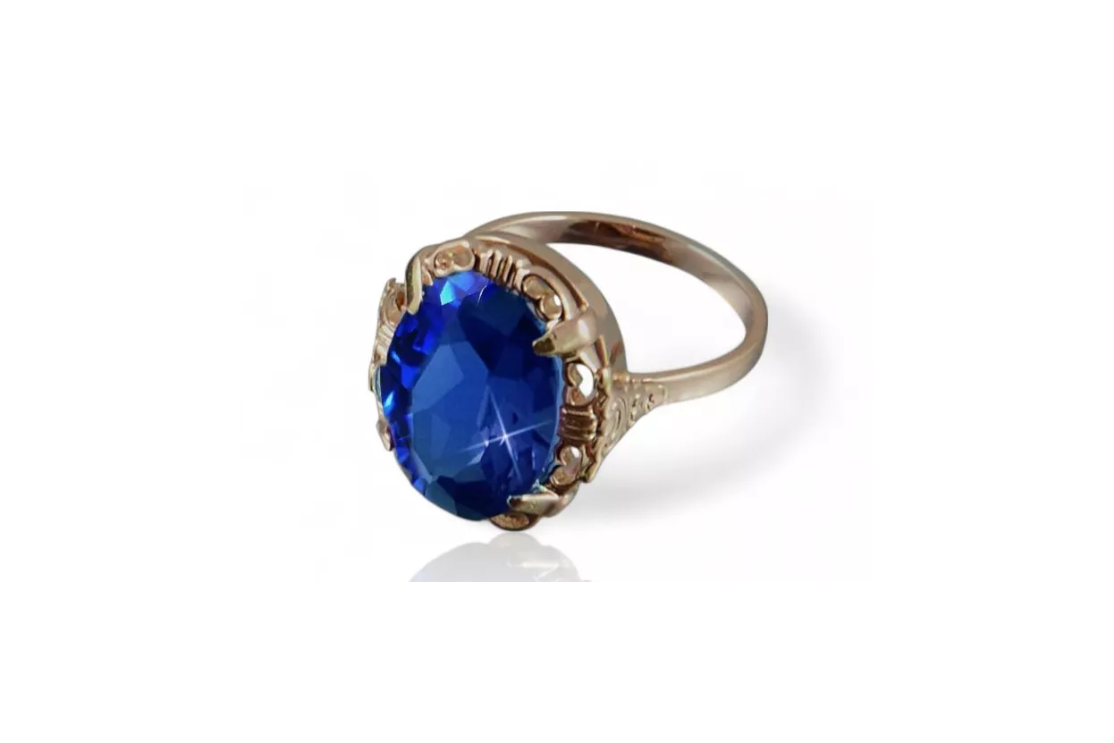 Russian Soviet rose 14k 585 gold Alexandrite Ruby Emerald Sapphire Zircon ring vrc056 Russian Soviet rose 14k 585 gold Alexandrite Ruby Emerald Sapphire Zircon ring vrc056