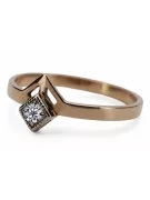 Russian Soviet rose 14k 585 gold Alexandrite Ruby Emerald Sapphire Zircon ring  vrc313