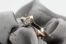 Russian Soviet rose 14k 585 gold Alexandrite Ruby Emerald Sapphire Zircon ring  vrc313