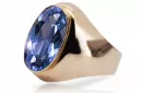 Rosă sovietică rusă 14k 585 aur Alexandrit Rubin Smarald Safir Zircon inel vrc077